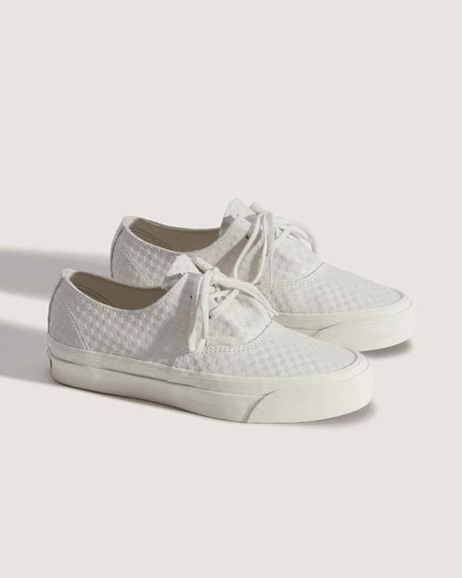 Vans Natural Premium Authentic Ease Checkerboard Shoes for men
