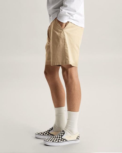 Vans Range Relaxed Elastic Short, Grootte in het Natural voor heren