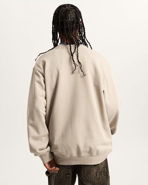 Sudadera De Cuello Redondo Blocked Box, Hombre, Talla Vans de hombre de color Natural