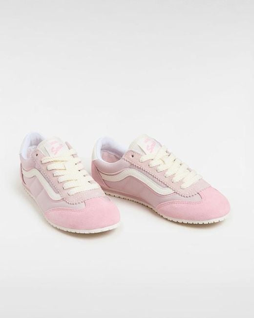Vans Pink Super Lowpro Shoes for men