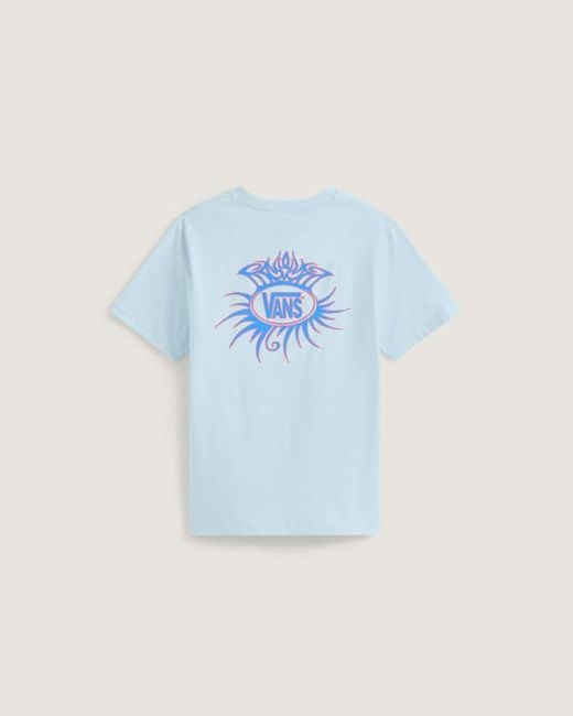 Vans Blue Kids Torched Logo T-Shirt (8-14 Years)