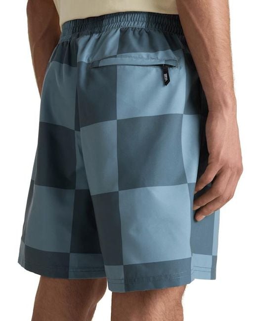 Vans Primary Checkerboard Boardshorts, Herren, Größe in Blue für Herren