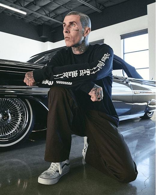 Vans Metallic X Travis Barker Old Skool Shoes for men
