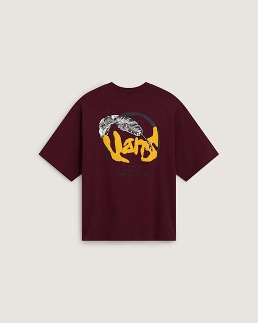 Camiseta Evolve, Hombre, Talla Vans de hombre de color Red