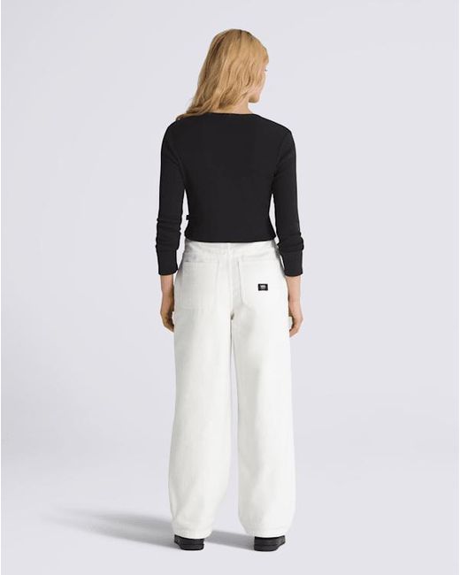 Vans White Curbside Trousers