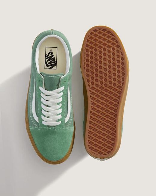 Vans Green Old Skool Shoes for men