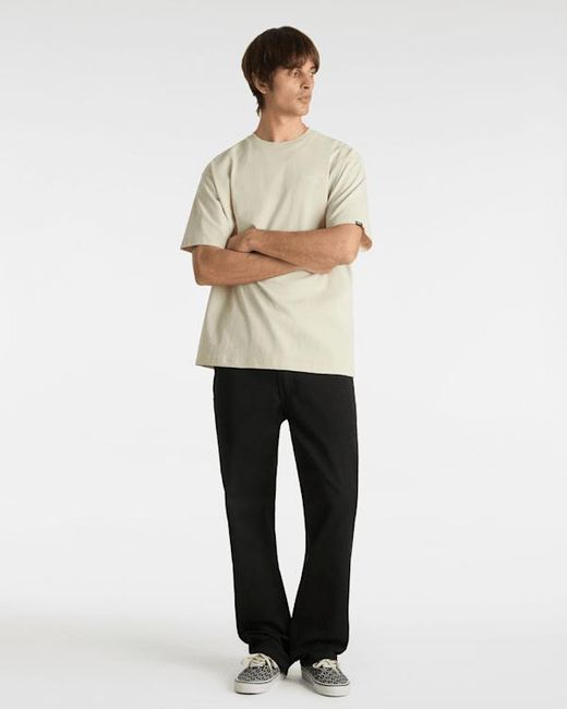 Vans White Left Chest Ii Loose Ss Oatmeal for men