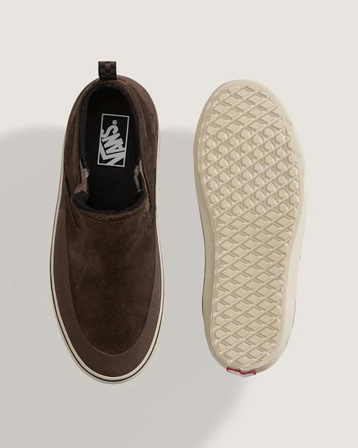 Vans Brown Mid-Slip Insulated Shoes for men
