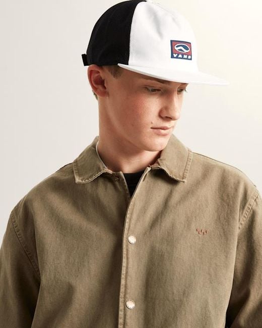 Vans Natural Premium Denim Torrey Coaches Jacket for men