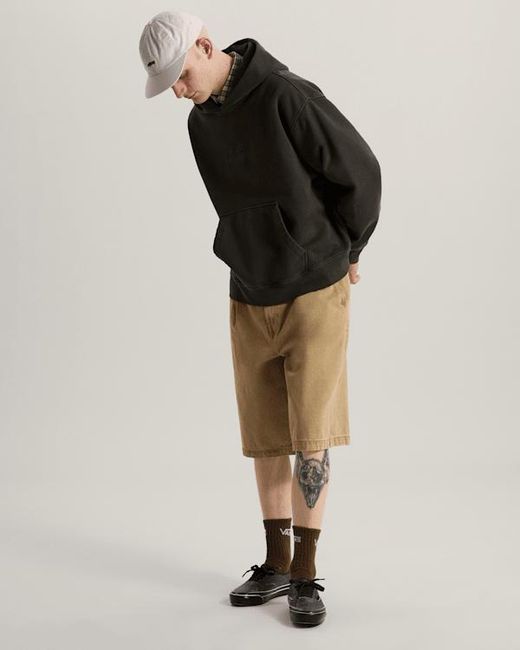 Vans Black Premium Pullover Hoodie for men