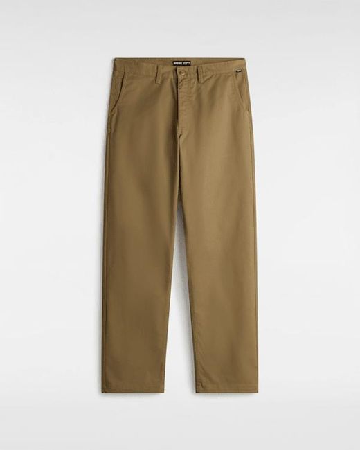 Vans Green Authentic Chino Loose Trousers for men