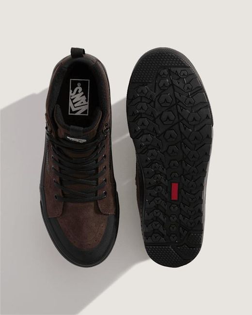 Vans Black Sk8-Hi Waterproof Insulated Shoes for men
