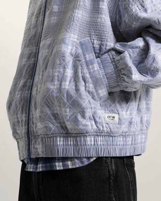Vans Blue Otw X Tdc Double Layered Bomber Jacket Deep for men