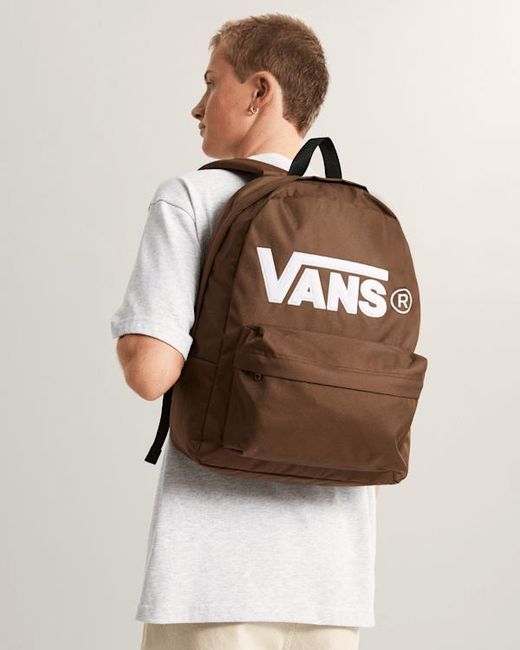 Vans Brown Old Skool Drop V Backpack for men