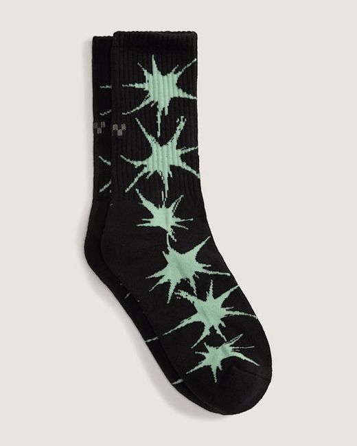 Vans Skate Splatter Crew Socken (1 Paar) Herren, Größe: L (48-51​ in Black für Herren