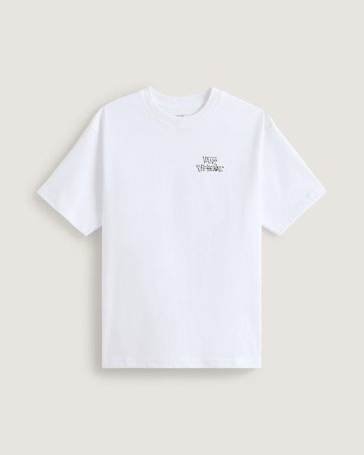 Vans Stomper Loose Fit Kurzarm-T-Shirt, Herren, Größe in White für Herren