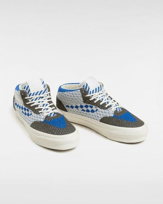 Vans Blue Premium Half Cab Shoes for men
