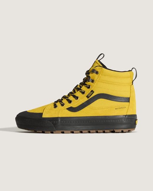 Vans Yellow Sk8-Hi Waterproof Insulated Shoes for men