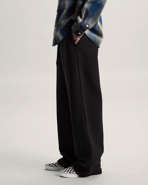 Vans Black Straight Leg Sweatpants for men