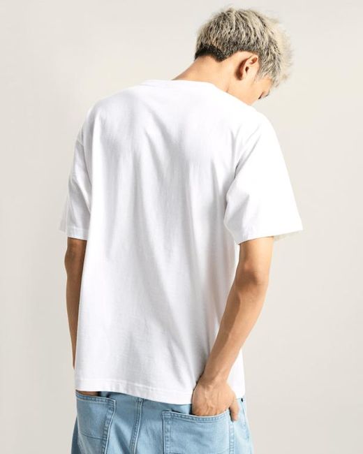 Vans White Goofy Ghoul Short Sleeves for men