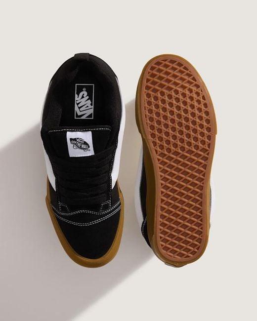 Vans Black Knu Skool Shoes for men