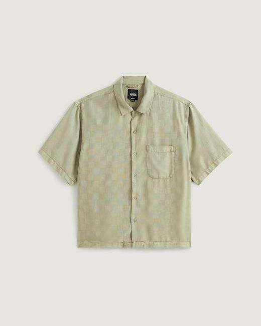 Vans Natural Van Doren Check Camp T-Shirt for men