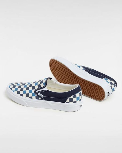 Vans Classic Slip-On Schoenen, Grootte in het Blue voor heren