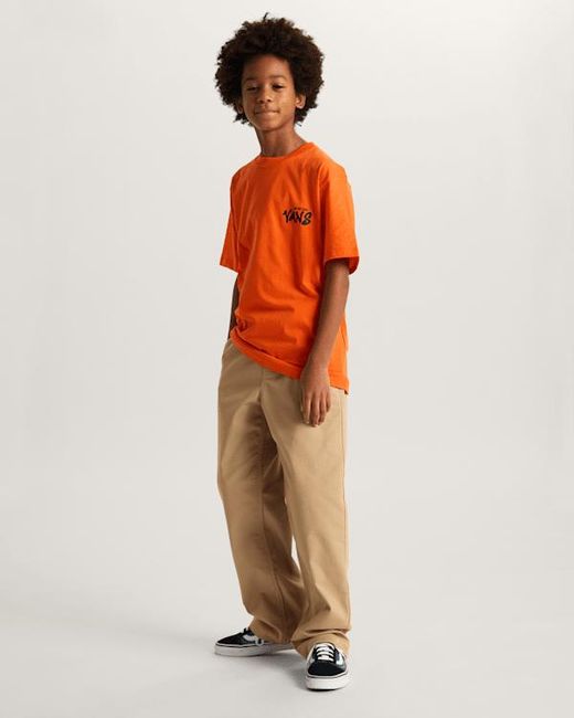 Vans Orange By Reaper Sam Ss T-Shirt (8-14 Years)