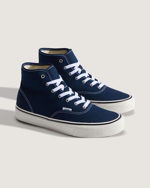 Vans Blue Authentic Hi 2.0 Shoes for men