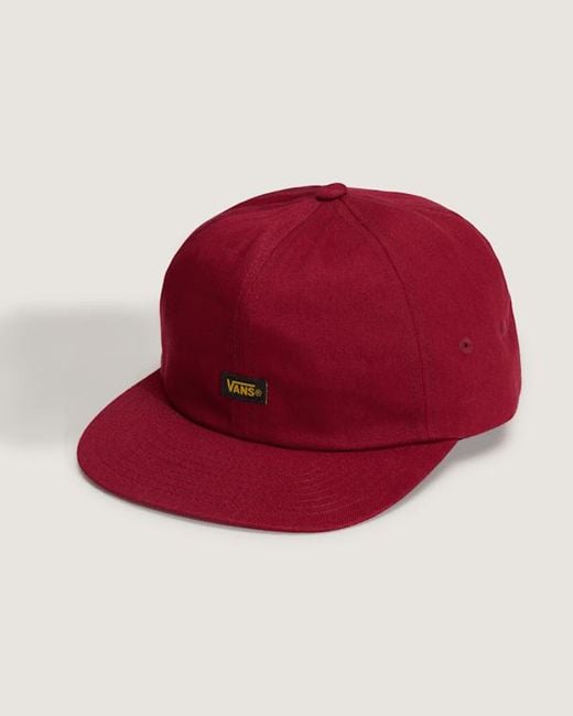 Vans Jockey Pet, Grootte in het Red voor heren