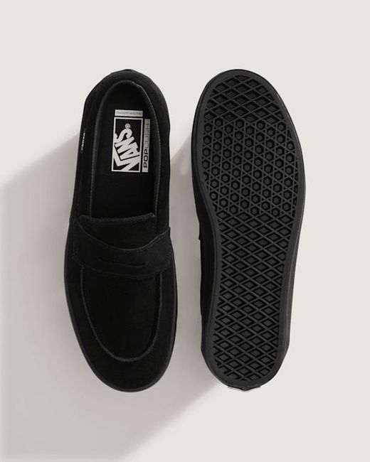 Vans Skate Loafer Schoenen, Grootte in het Black voor heren