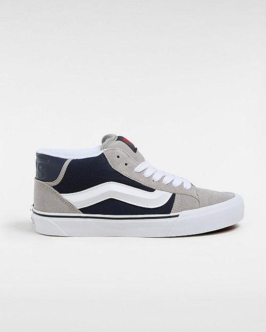 Vans Blue Knu Mid Shoes (Drizzle)