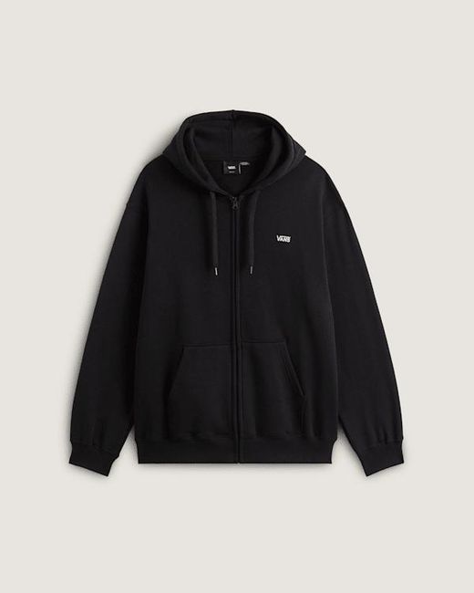 Vans Black Left Chest Ii Logo Pullover Hoodie for men