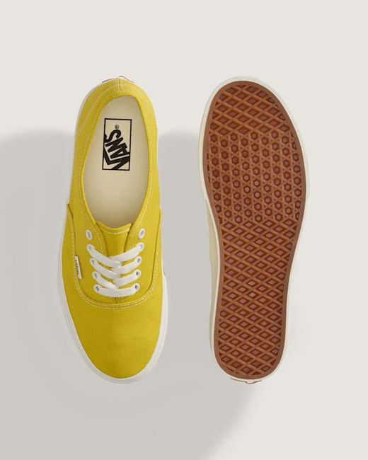 Vans Yellow Authentic Shoes for men
