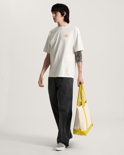 Vans Natural Jetty Sets Ss Tee Marshmallow for men