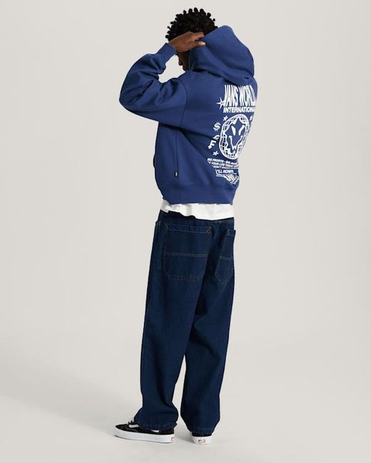 Vans Blue World Intl Pullover True for men