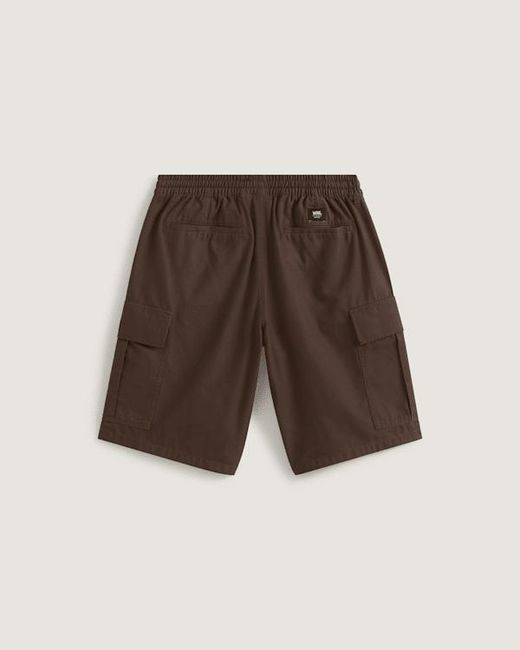 Vans Brown Range Cargo Shorts for men