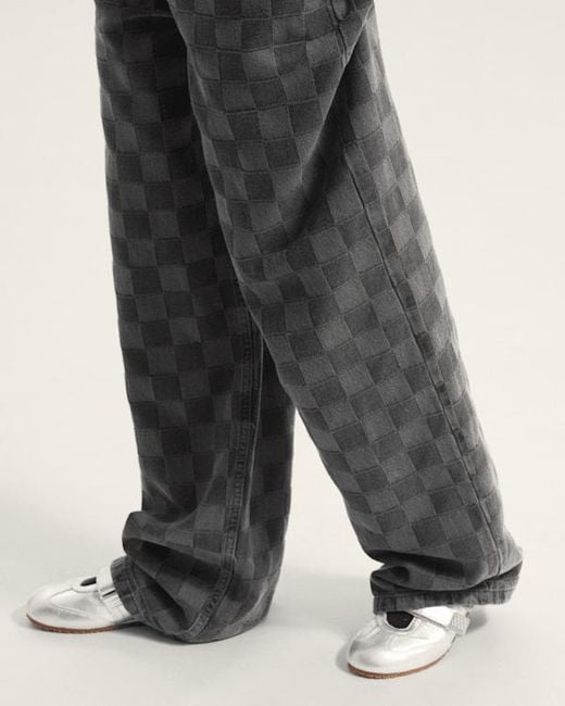 Vans Sirelle Puddle Broek, Vrouw, Grootte in het Gray