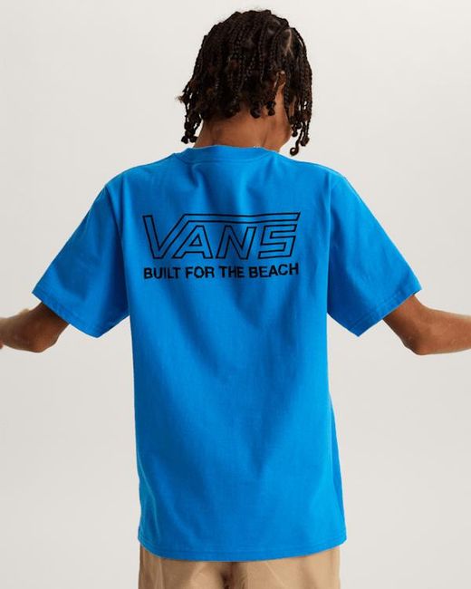 Vans Blue Kids Crestline T-Shirt (8-14 Years)