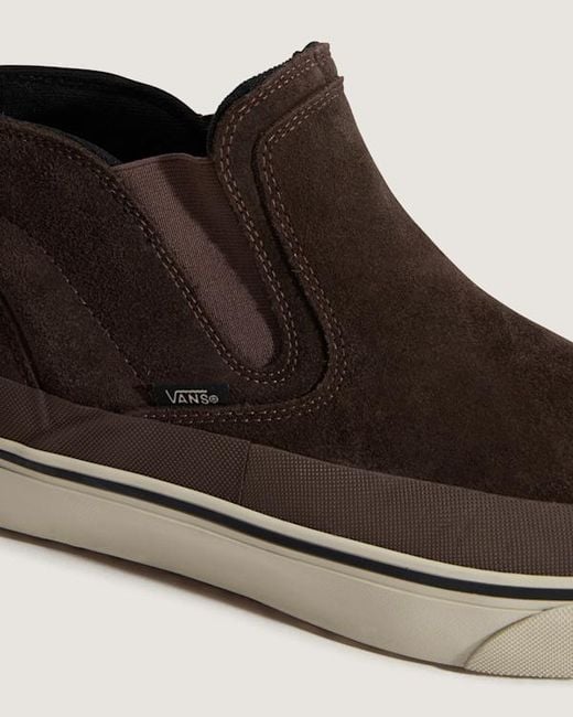 Vans Brown Mid-Slip Insulated Shoes for men