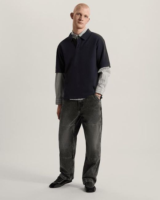 Vans Blue X Rowan Z Washed Polo Parisian Night for men