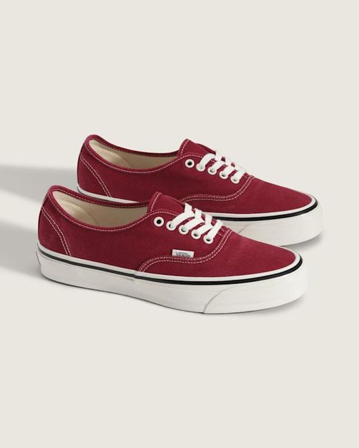 Vans Red Premium Authentic Shoes for men