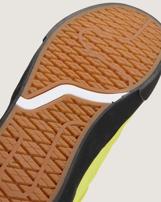 Vans Yellow Skate Curren Caples Shoes for men