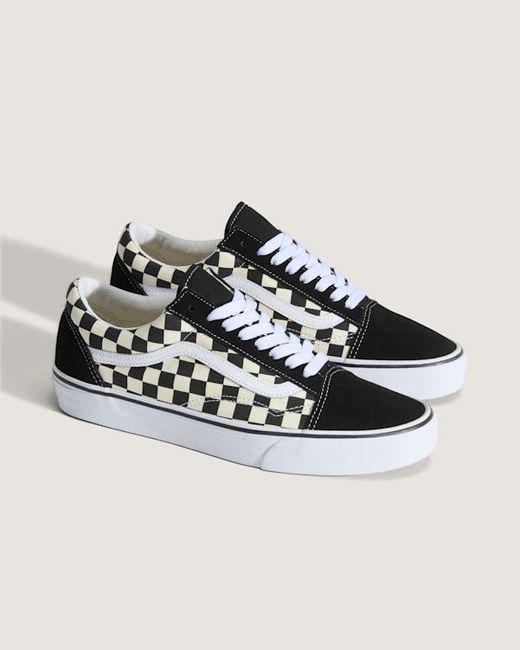 Vans Metallic Primary Check Old Skool Shoes for men