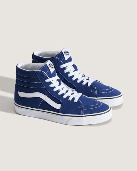 Vans Blue Sk8-Hi Shoes for men