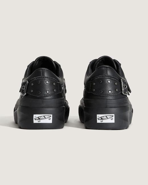 Vans Black Premium Old Skool Efron Shoes for men