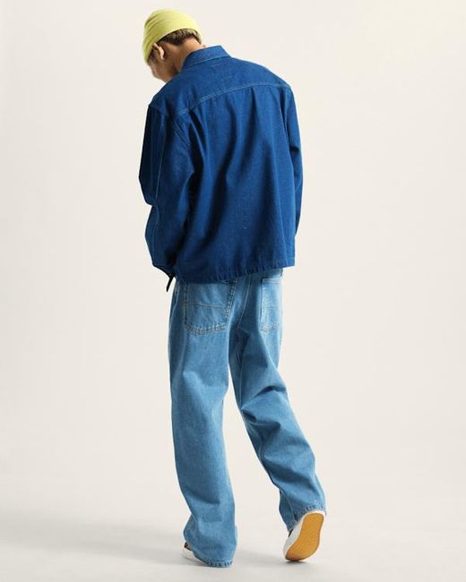 Vans Check-5 Baggy Denim Hose, Herren, Größe in Blue für Herren