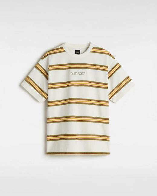 Vans Natural Mesa Stripe T-Shirt for men
