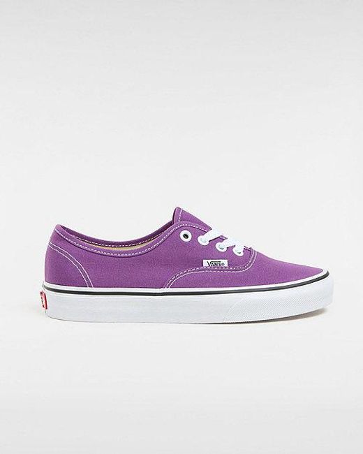 Vans Purple Authentic Color Theory Shoes
