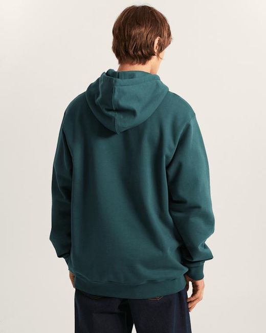 Vans Green Left Chest Ii Loose Pullover Hoodie for men